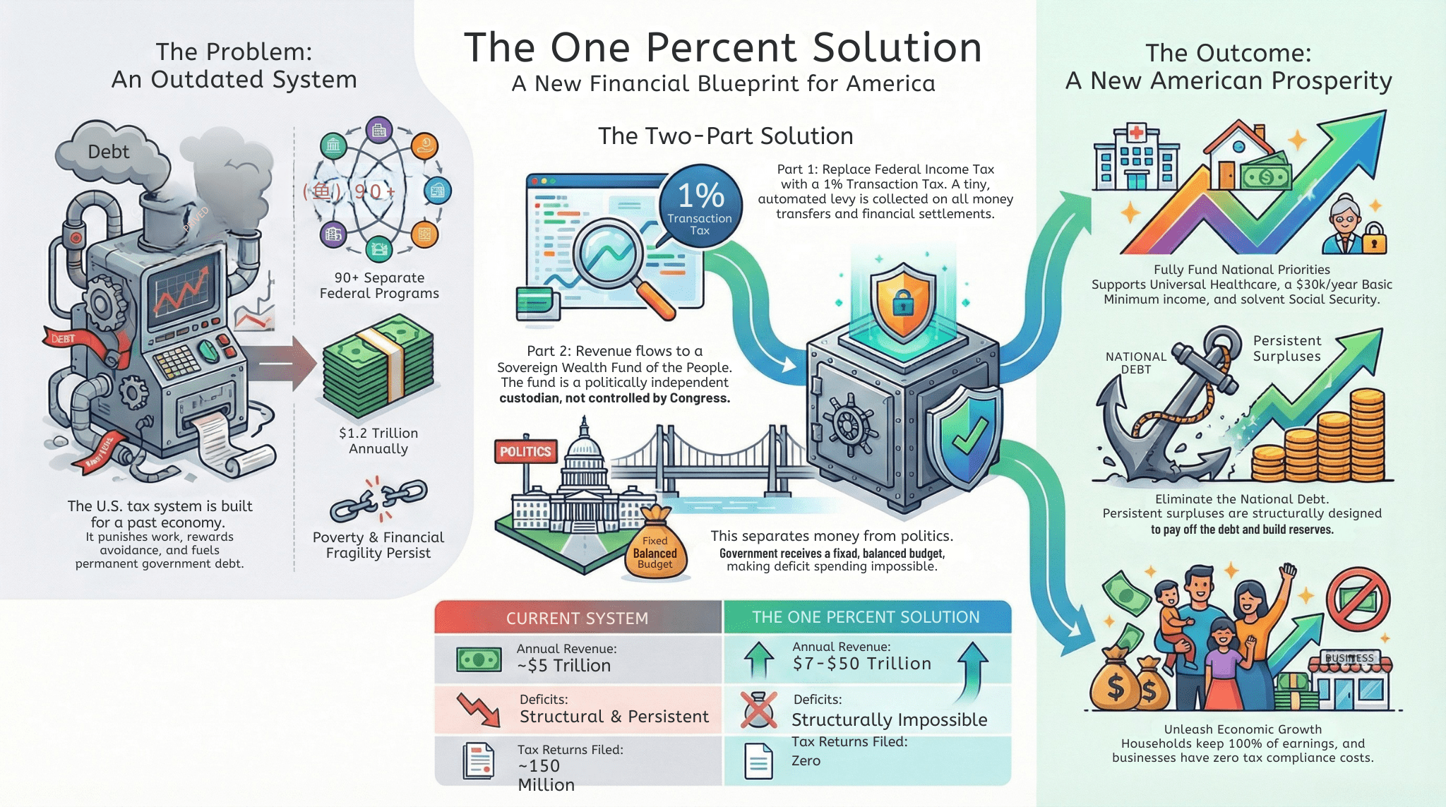 The One Percent Solution